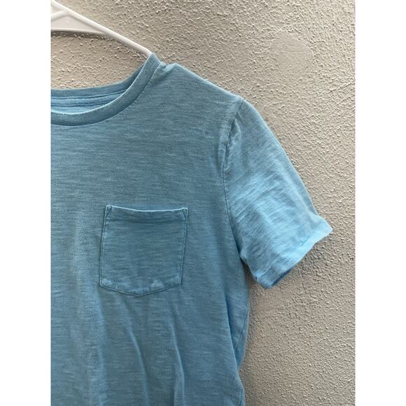GAP Kids Childrens Shirt Size XL (12) Blue Short Sleeve Pocket Tee - Picture 2 of 11